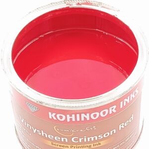 Screen Printing Ink vinysheen Crimson Red