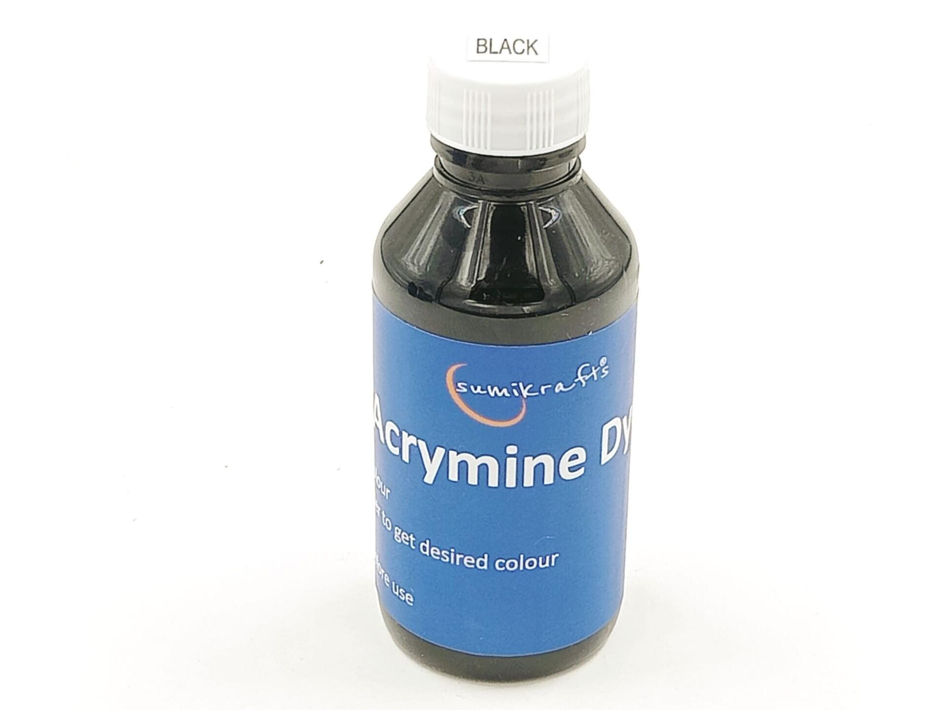 acrymine dyes black