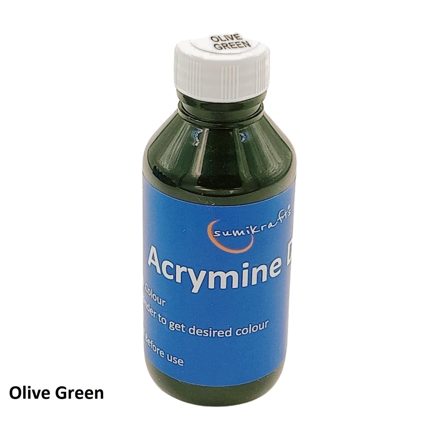 acrymine dye olive green