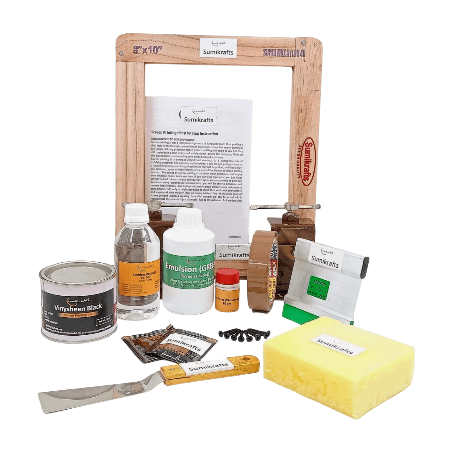 sumikrafts screen printing kit
